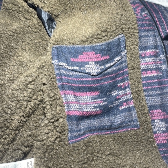 Billabong Barlow Sherpa Jacket NWT Size Small - Picture 11 of 15